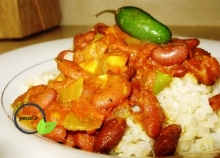 طرز تهیه خورش لوبیا سفید با گوشت